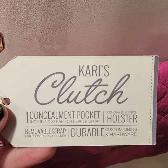 Daphne Damsel in Defense Concealed Collection Kari's Clutch - Picture 16 of 16